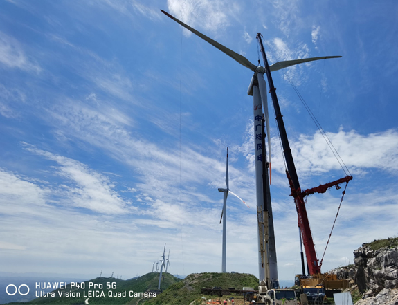 利川齐岳山风电检修